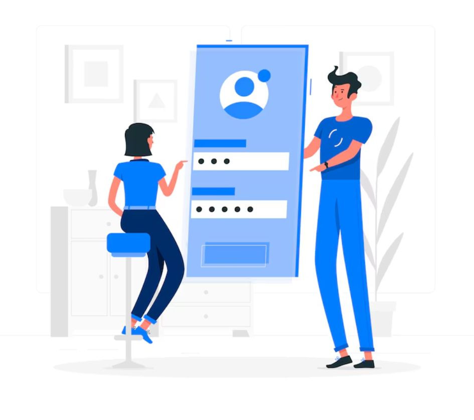 Customer Login page Image